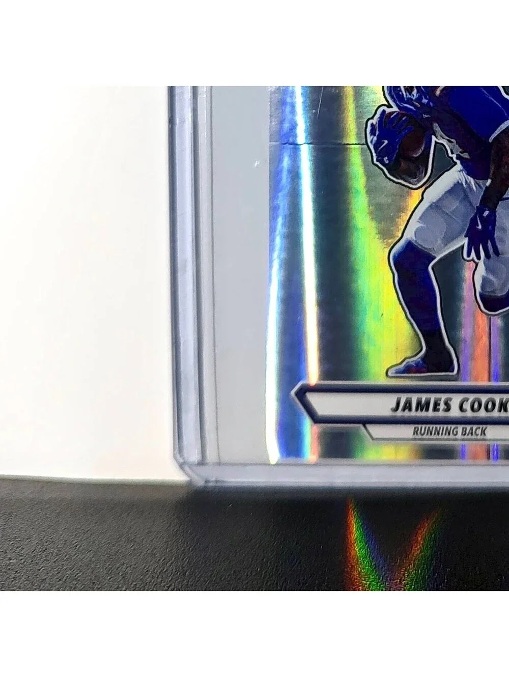 James Cook 2025 Panini NFL #39 Foil Sticker Buffalo Bills